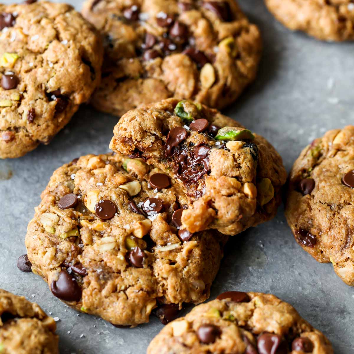 Energy-Boosting Trail Mix Cookies: Packed with Peanut Butter & Oats